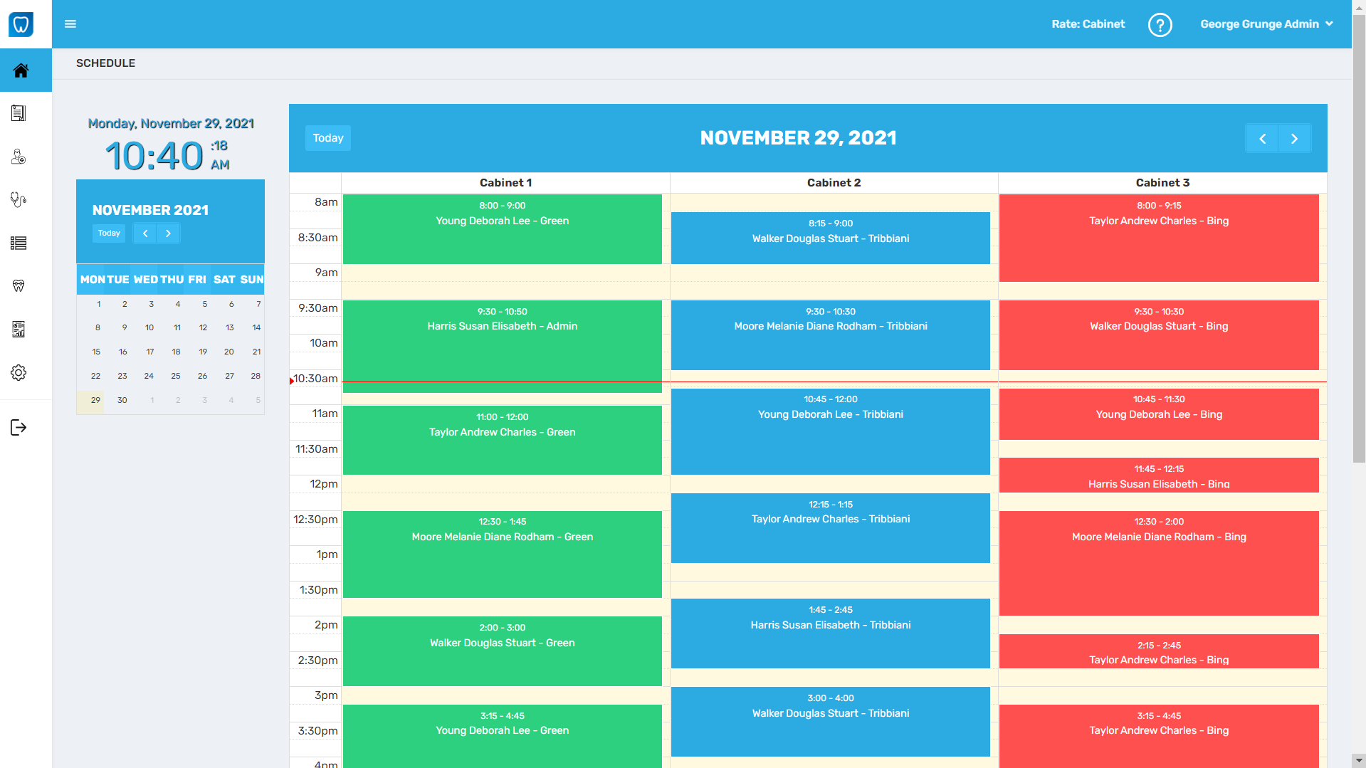 screenshot of Zubok CRM